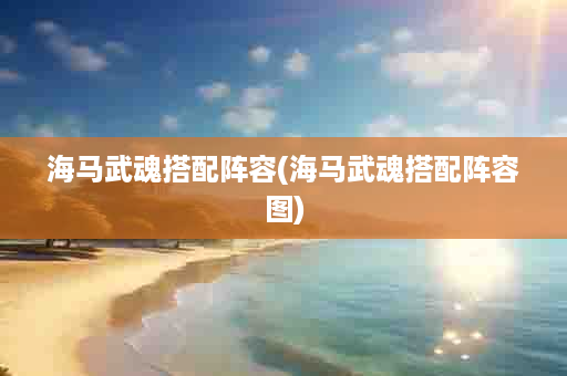 海马武魂搭配阵容(海马武魂搭配阵容图)