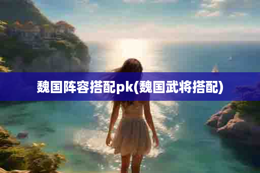 魏国阵容搭配pk(魏国武将搭配)