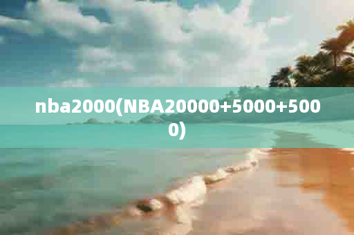 nba2000(NBA20000+5000+5000)